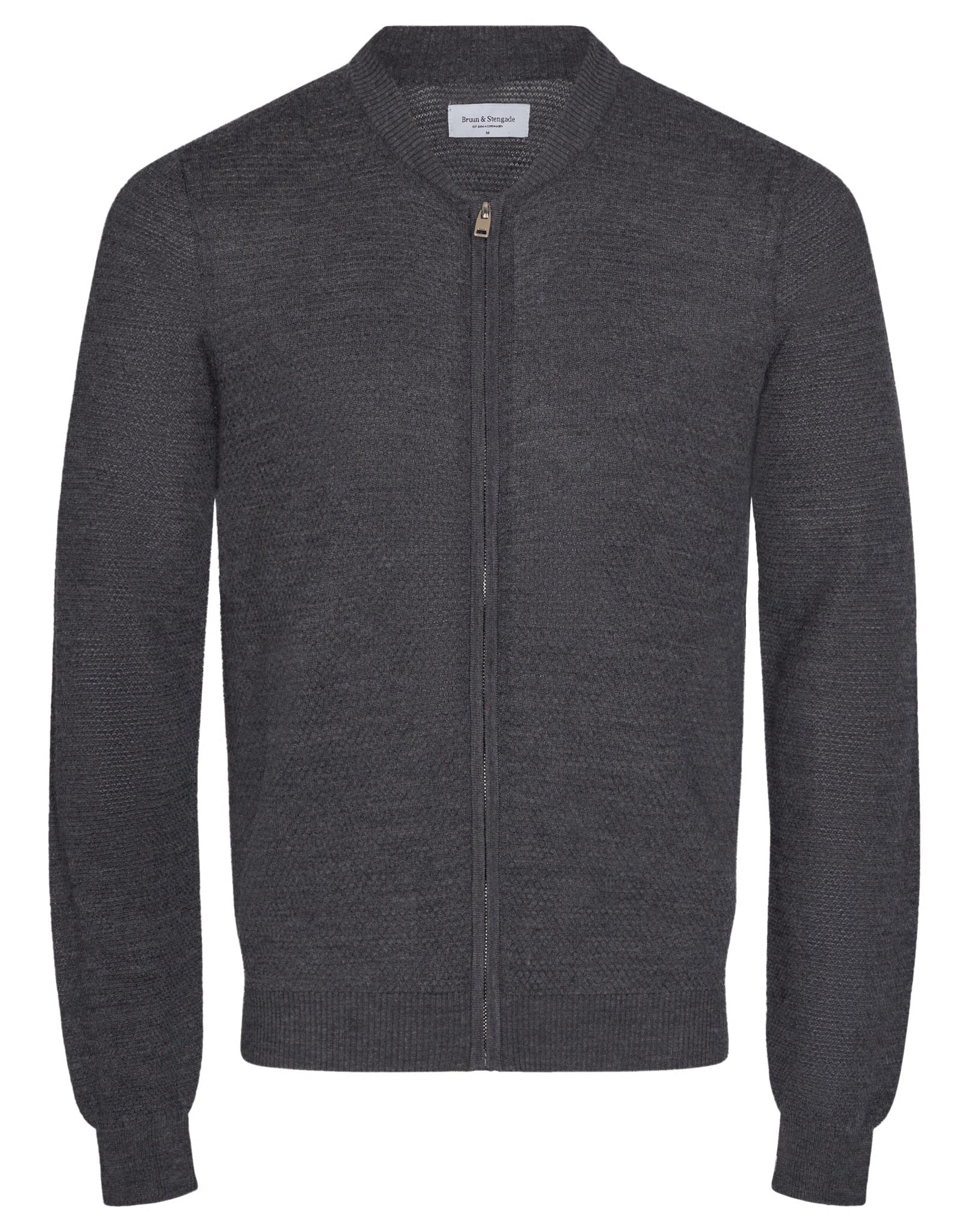 BS Dimitrov Regular Fit Stickad Tröja - Grey