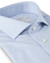 BS Katla Slim Fit Skjorta - Light Blue/White