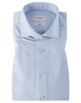 BS Katla Slim Fit Skjorta - Light Blue/White