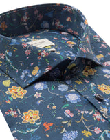 BS Gullit Slim Fit Skjorta - Dark Blue