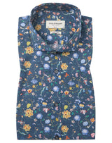 BS Gullit Slim Fit Skjorta - Dark Blue