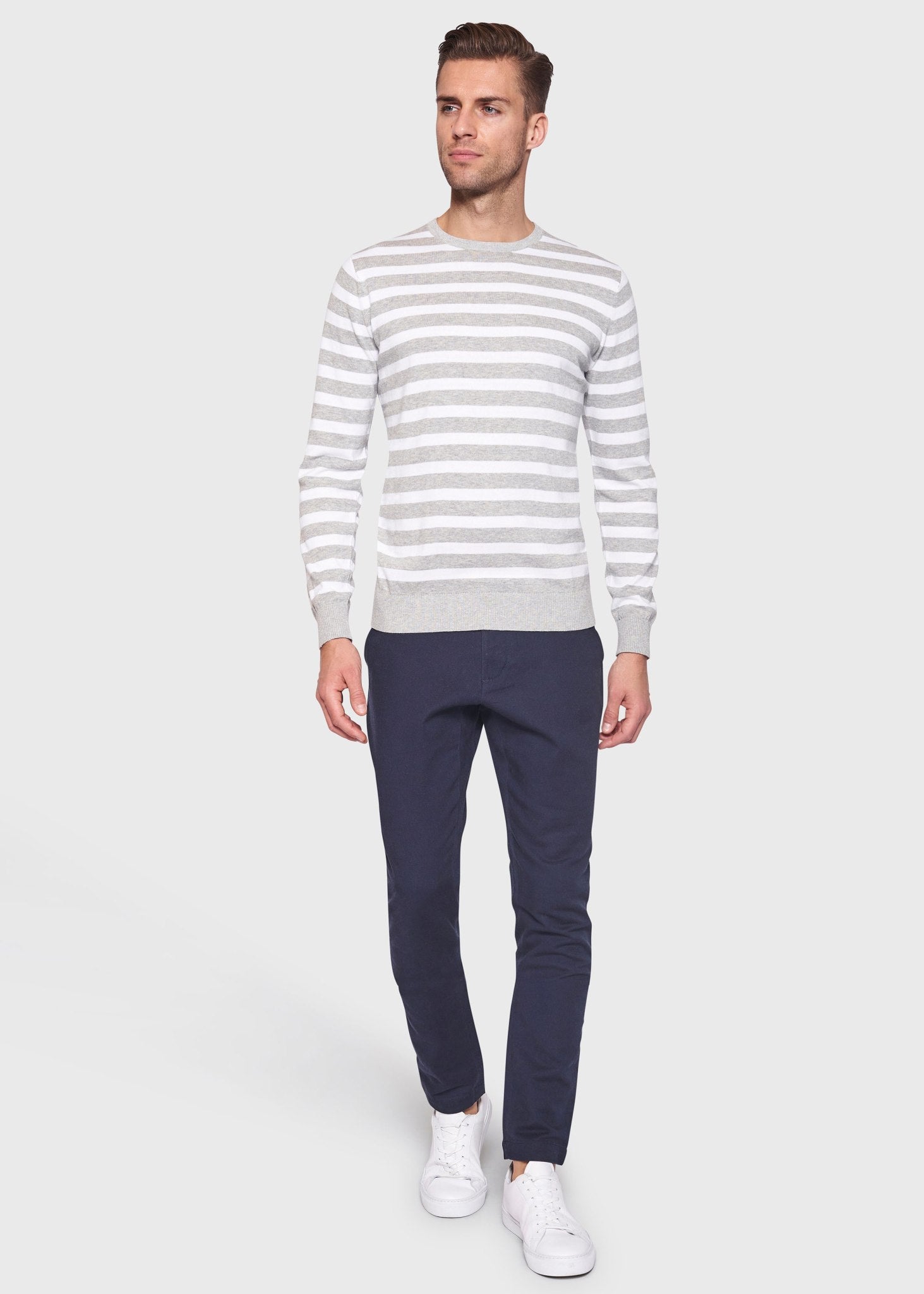 BS Gungadin Regular Fit Stickad tröja - Grey