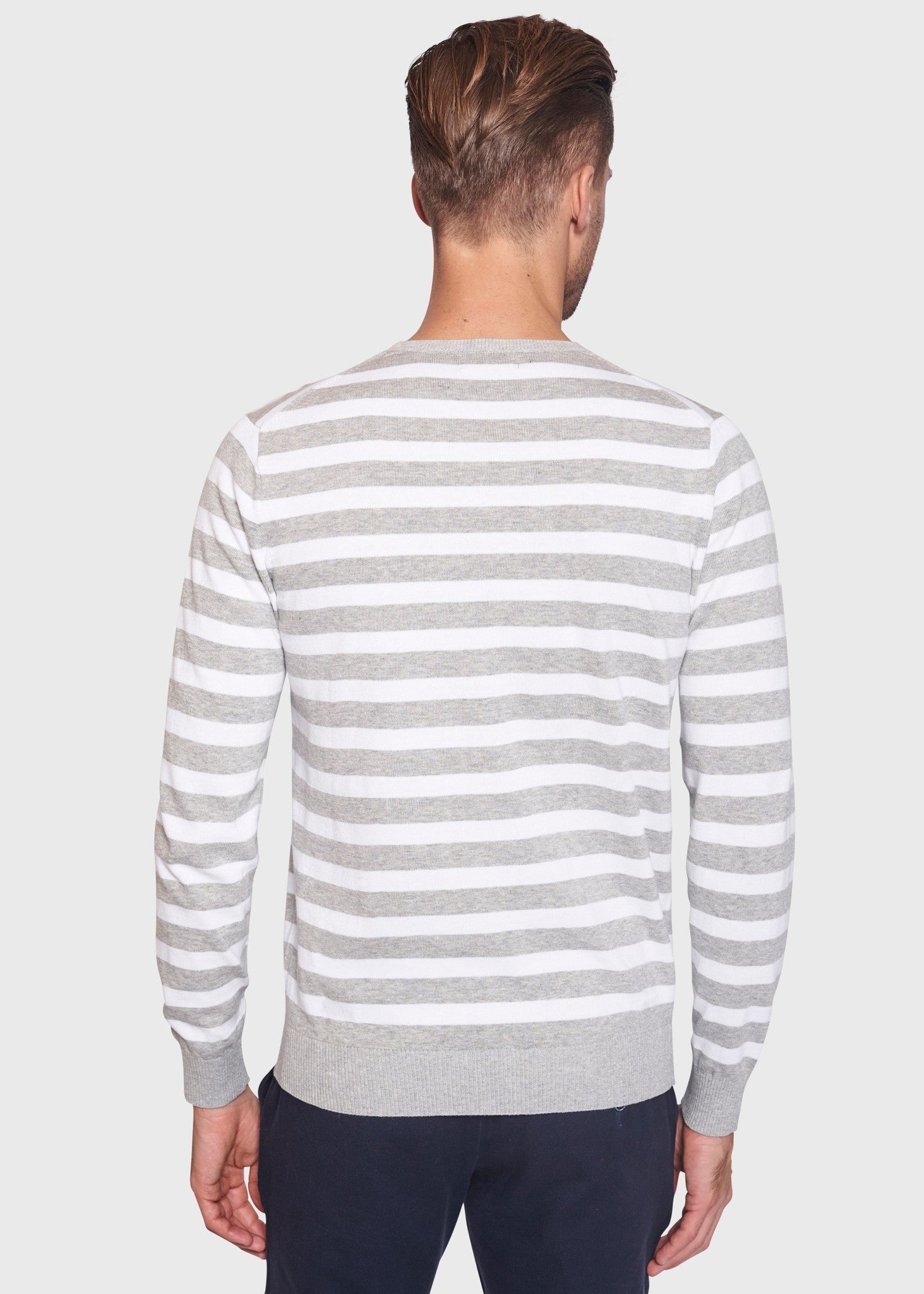 BS Gungadin Regular Fit Stickad tröja - Grey