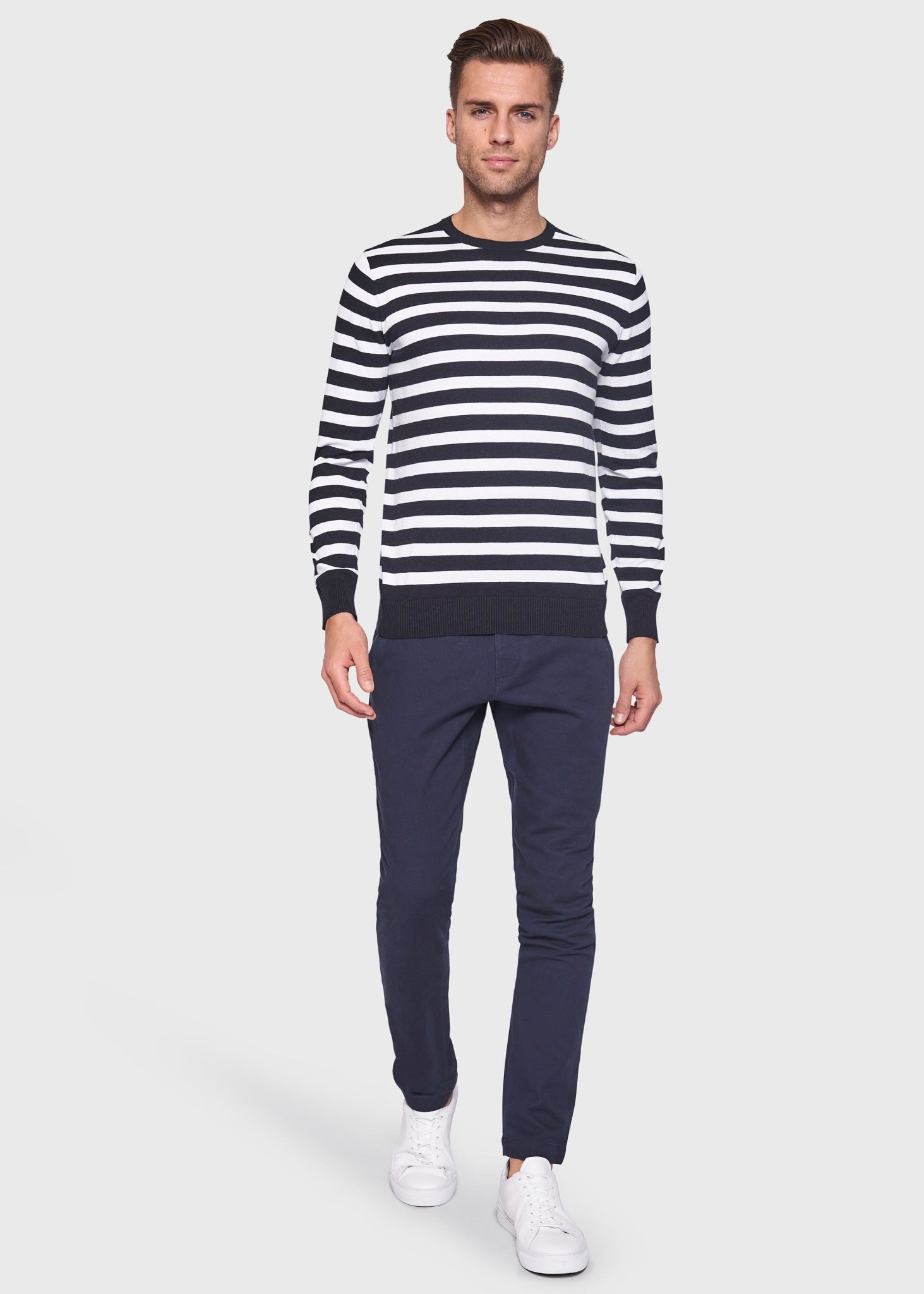 BS Gungadin Regular Fit Stickad tröja - Thunder