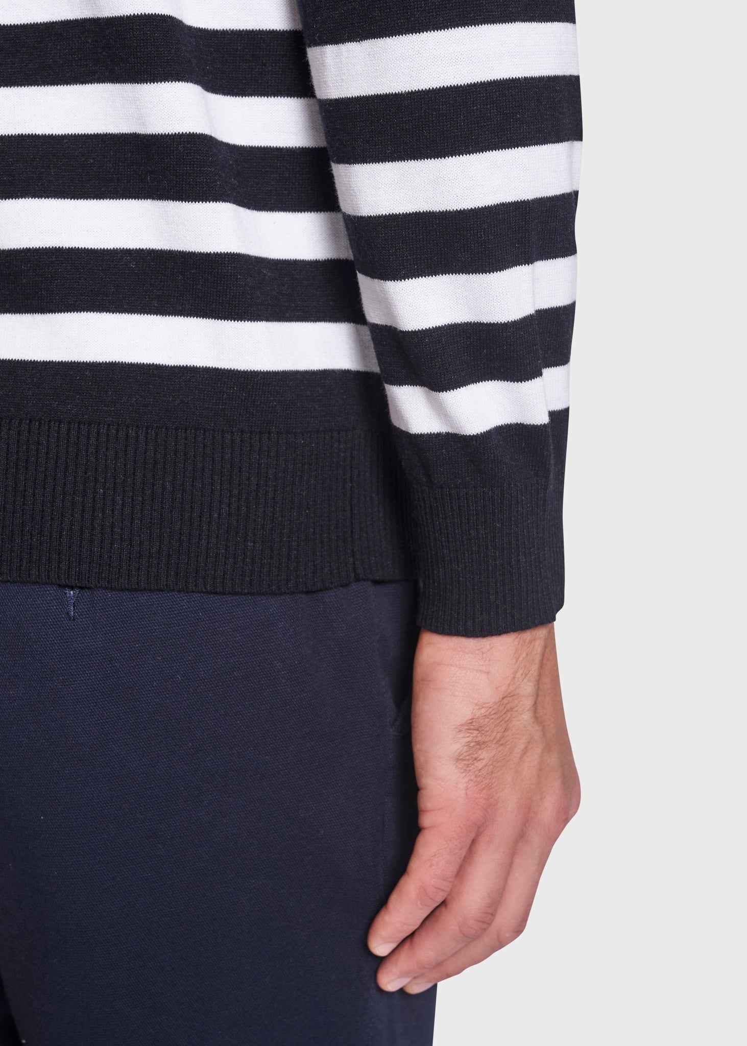 BS Gungadin Regular Fit Stickad tröja - Thunder