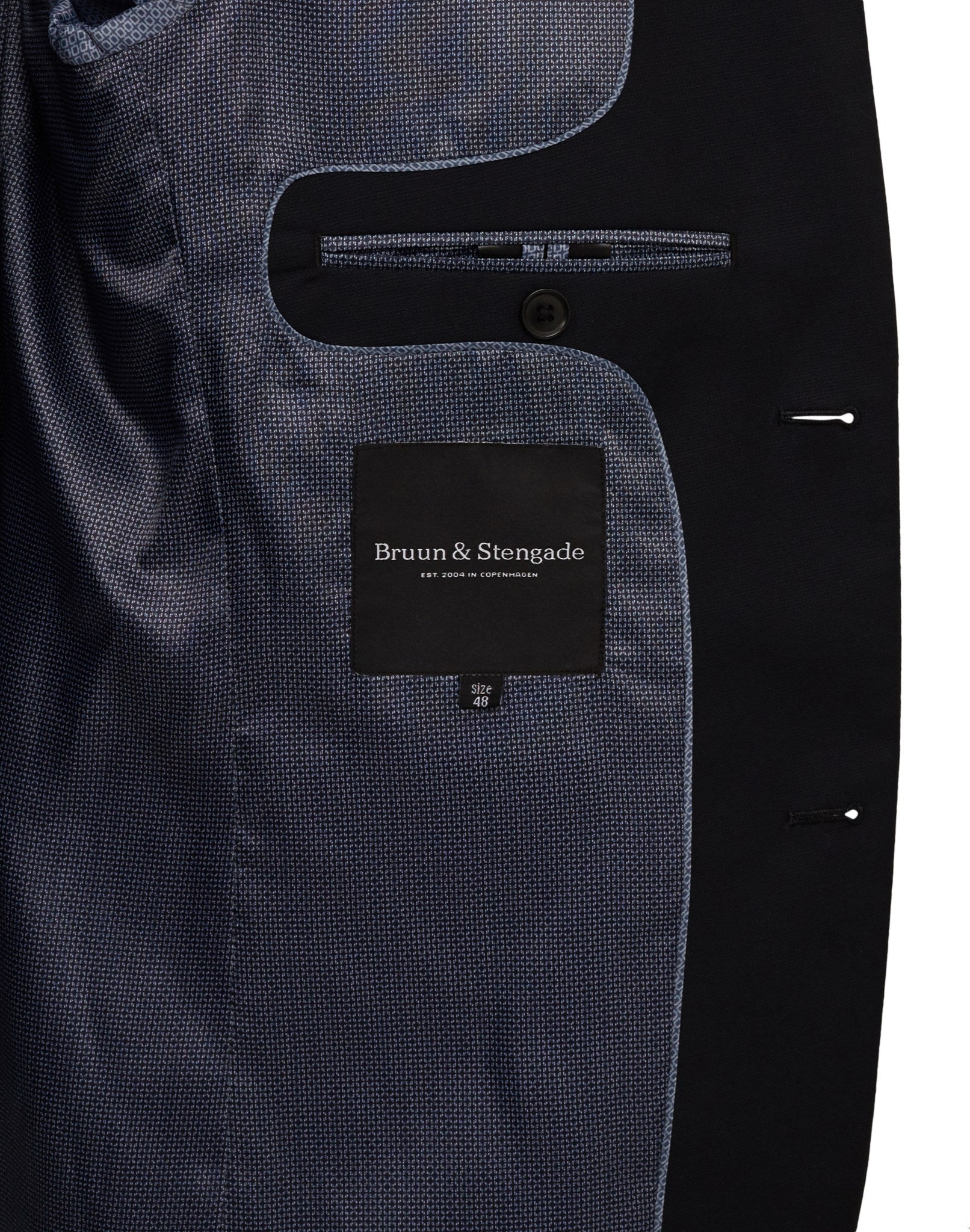 BS Hardmann Slim Fit Kavaj - Svart