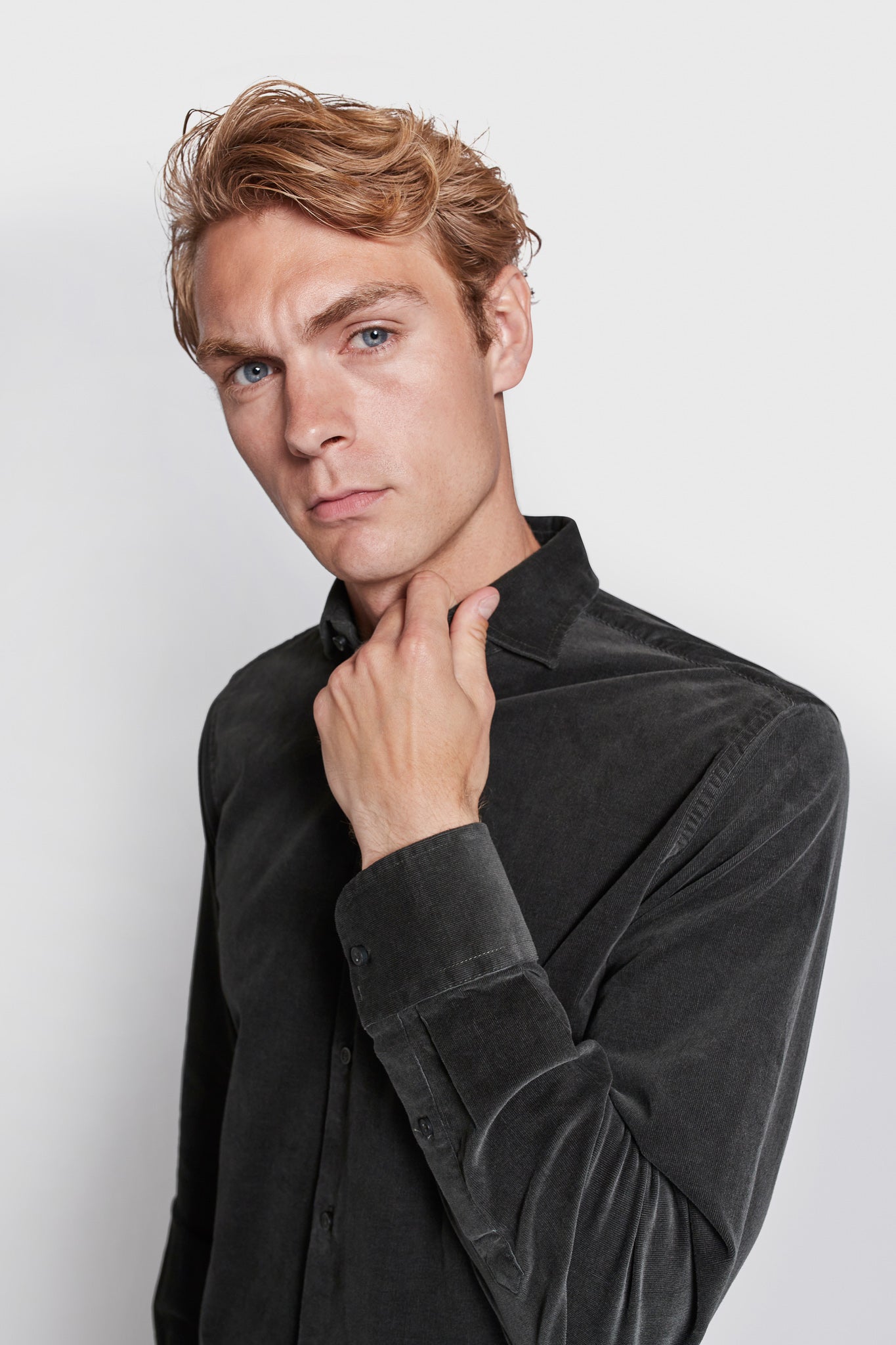 BS Jallow Casual Modern Fit Skjorta - Grön