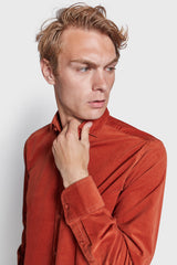 BS Jallow Casual Modern Fit Skjorta - Orange