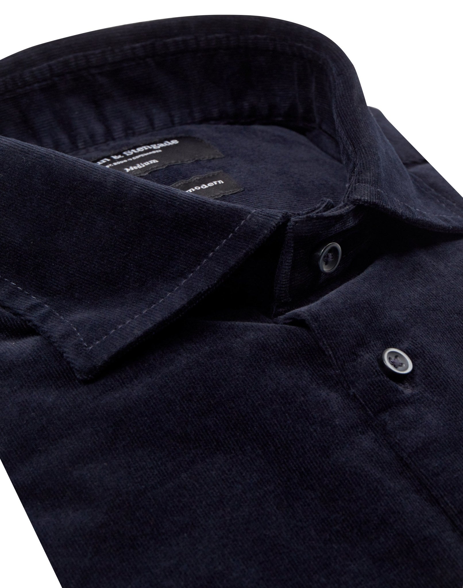 BS Jallow Casual Modern Fit Skjorta - Marinblå