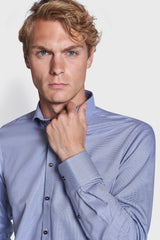 BS Jazo Modern Fit Skjorta - Blue