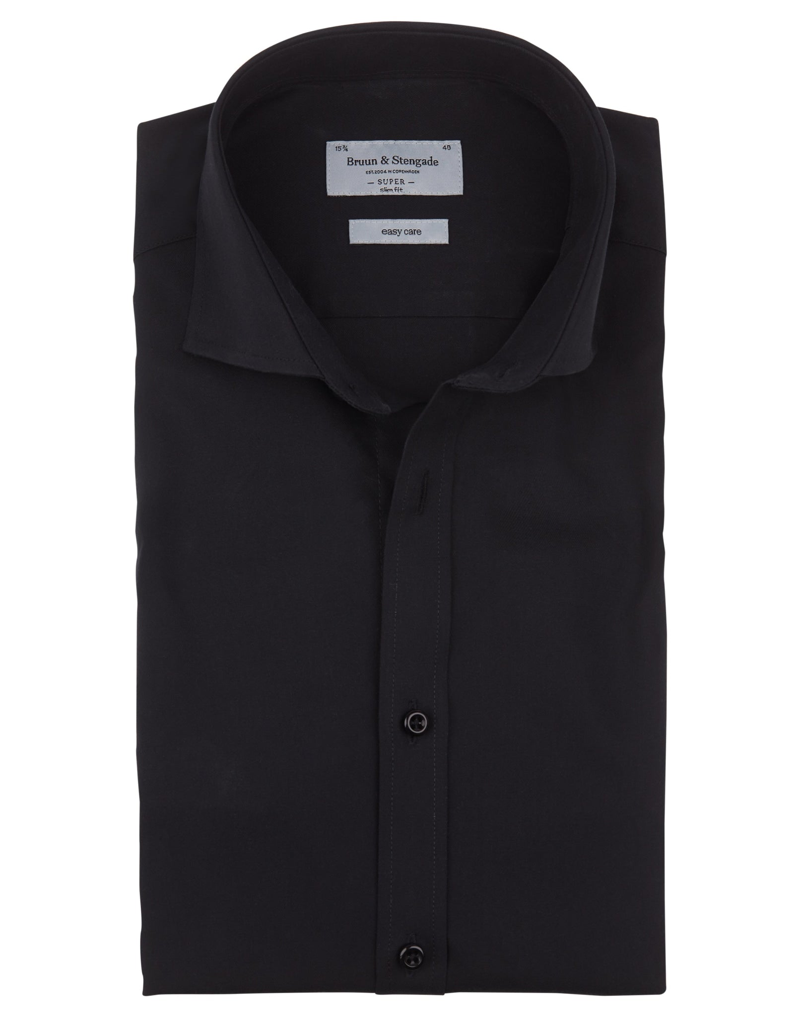 BS Jeff Super Slim Fit Skjorta - Black