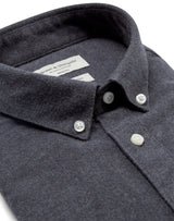 BS Jobe Casual Slim Fit Skjorta - Dark Grey