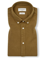 BS Jobe Casual Slim Fit Skjorta - Ochre