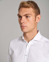BS Kempes Slim Fit Skjorta - White