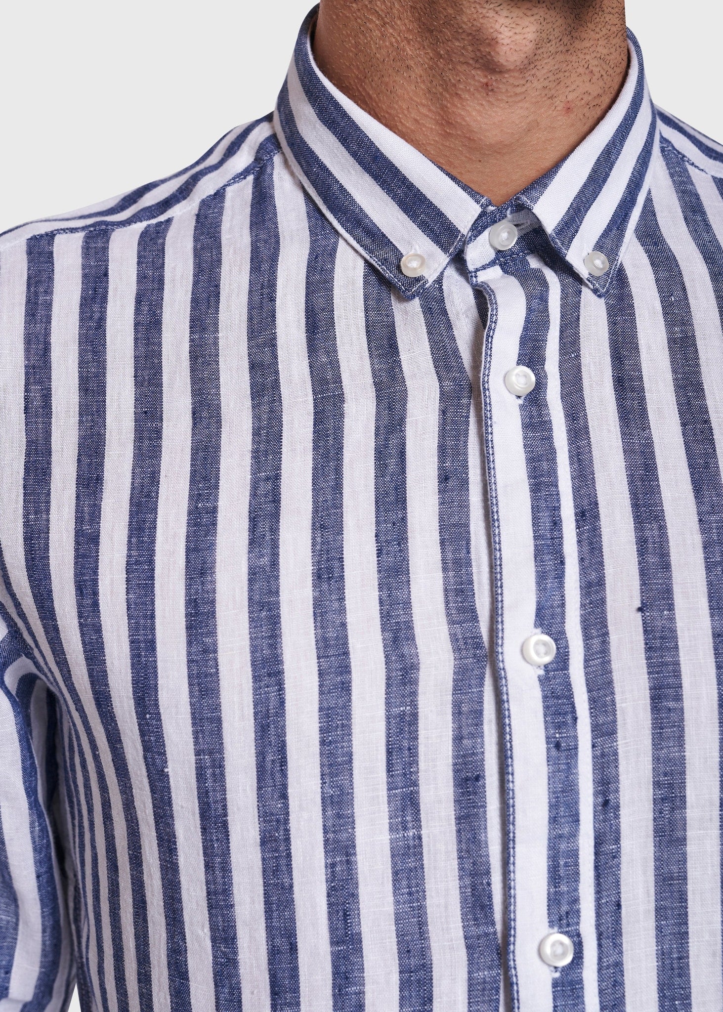 BS Kumamoto Modern Fit Skjorta - Navy