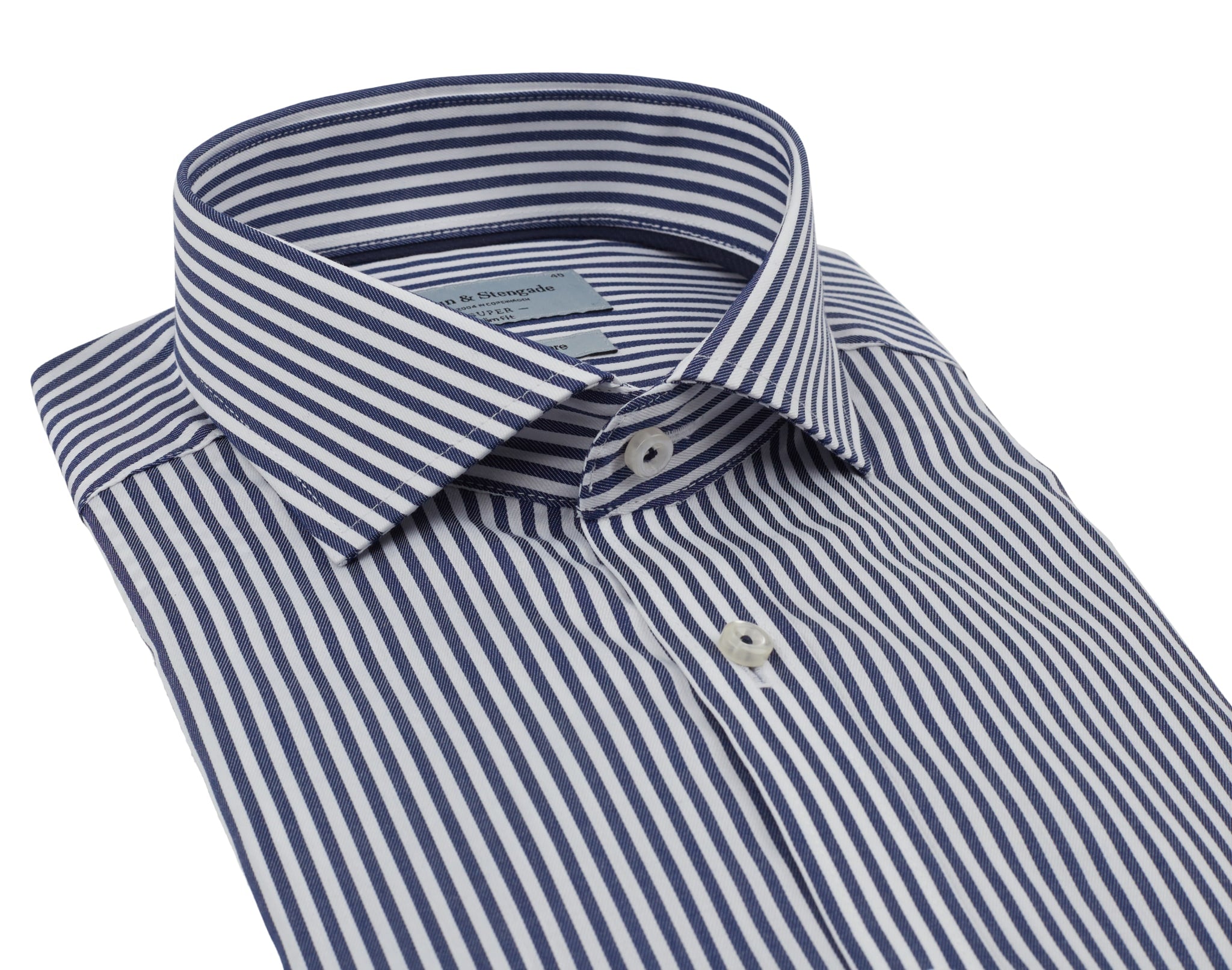 BS Kurt Super Slim Fit Skjorta - Blå