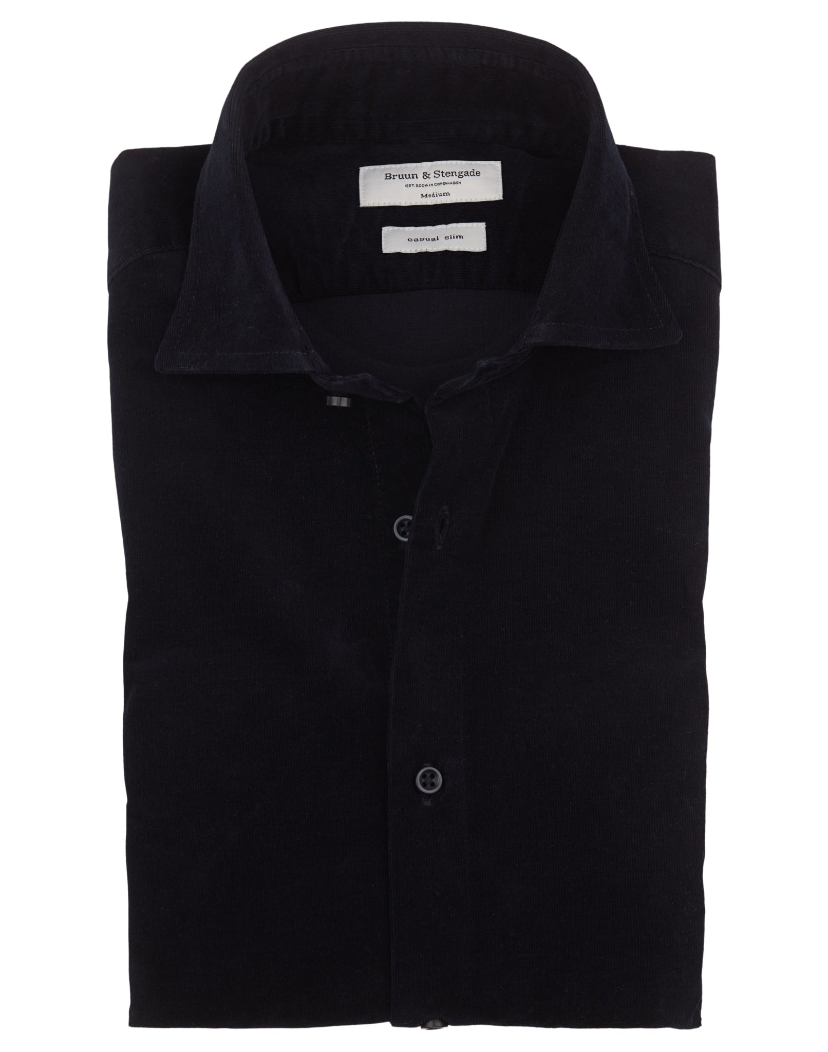 BS Kyoto Slim Fit Skjorta - Navy