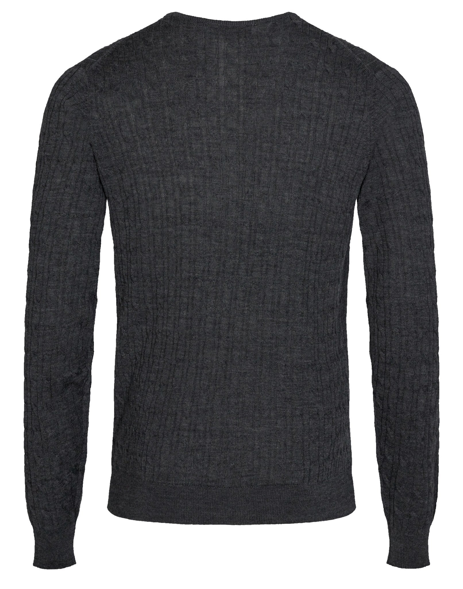 BS Kyrgios Regular Fit Stickad tröja - Grå