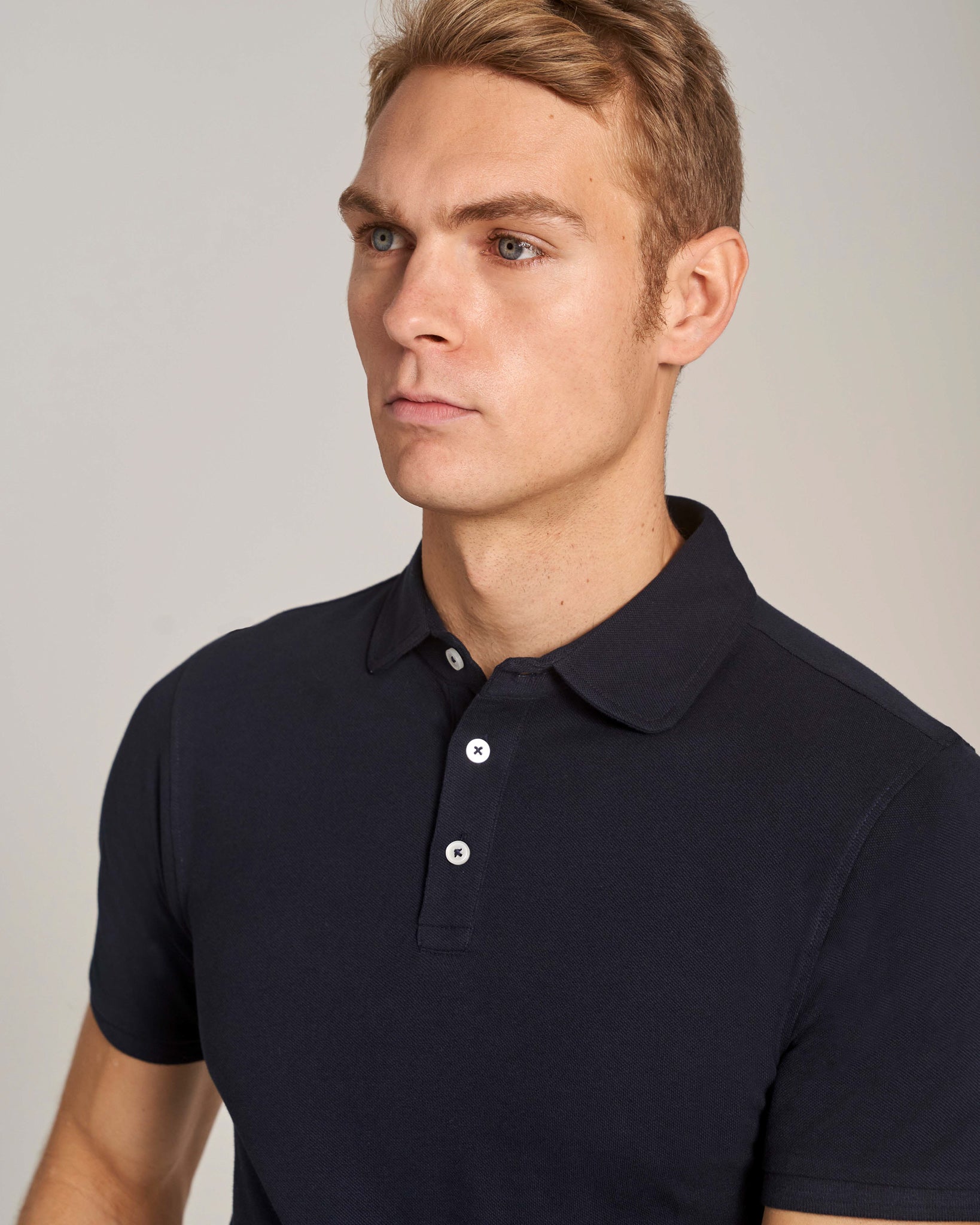 BS Lanai Regular Fit Pikétröja - Marinblå
