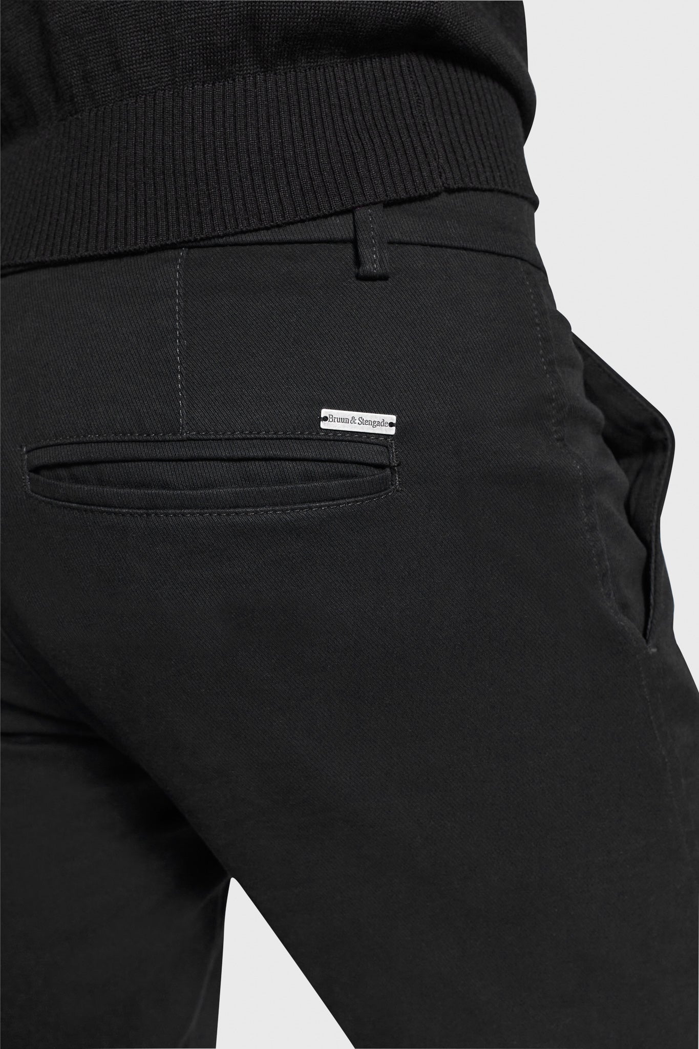 BS Lance Slim Fit Chinos - Svart