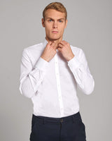 BS Leonardo Slim Fit Skjorta - White