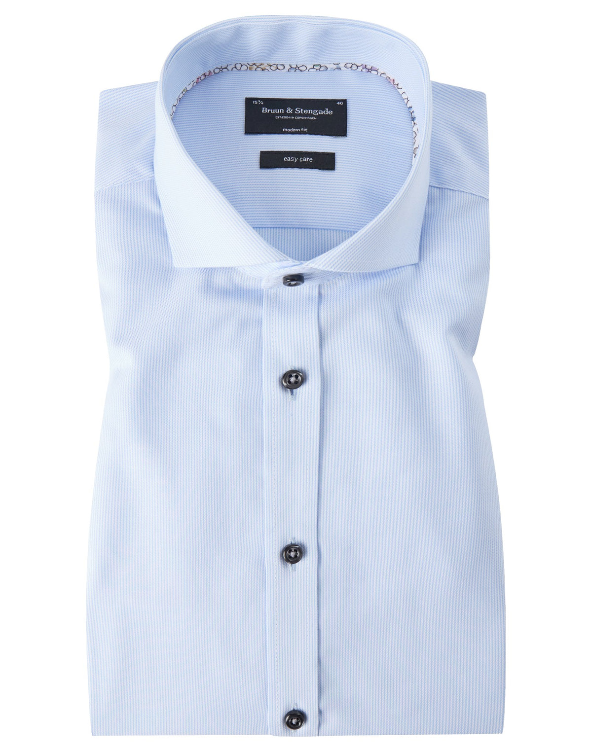BS Lewin Modern Fit Skjorta Ljusblå - Light Blue