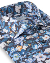 BS Luke Super Slim Fit Skjorta - Blue