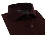 BS Maquire Modern Fit Skjorta - Bordeaux