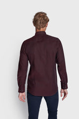 BS Maquire Modern Fit Skjorta - Bordeaux