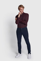 BS Maquire Modern Fit Skjorta - Bordeaux