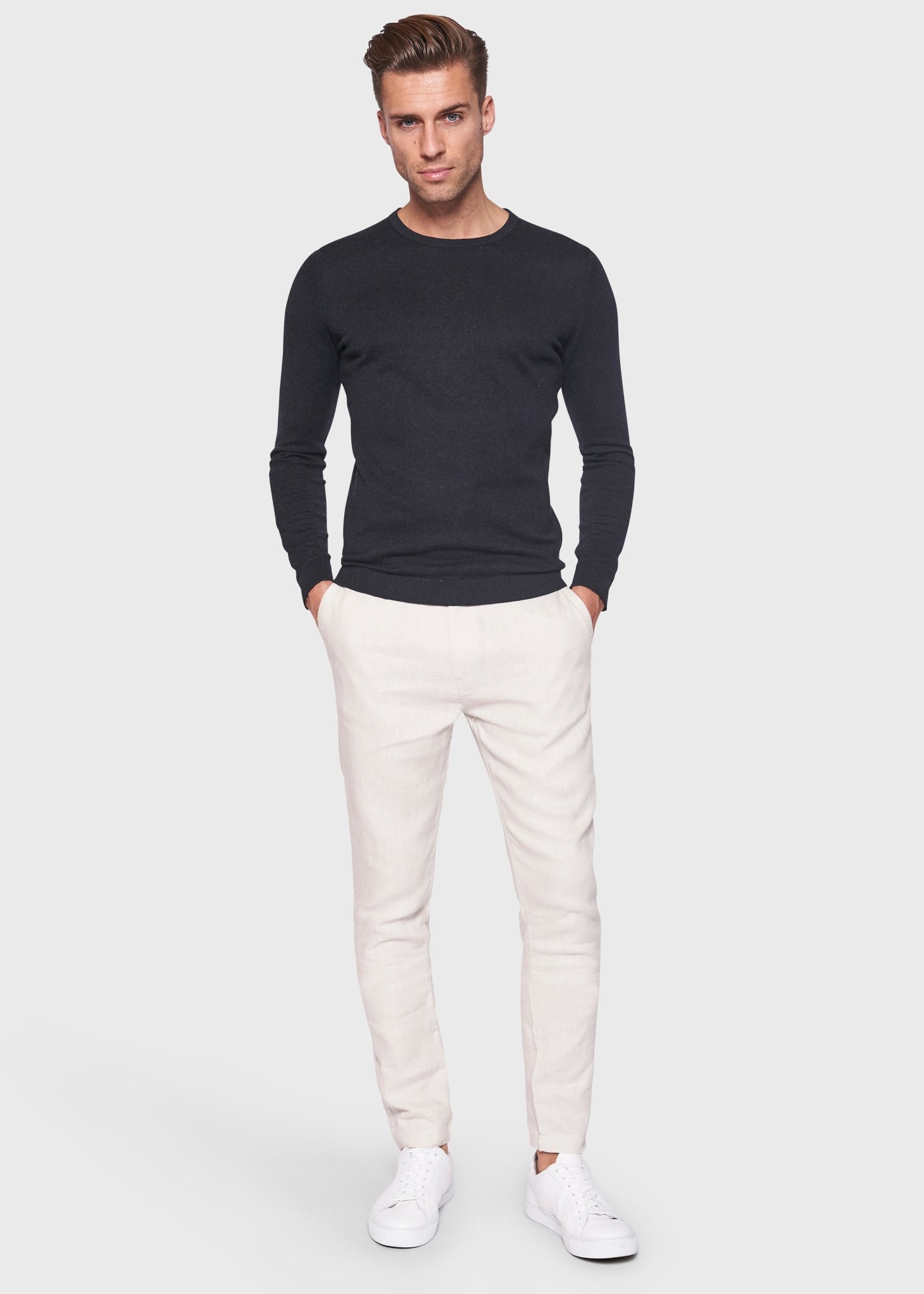 BS Marshall Regular Fit Byxor - Sand