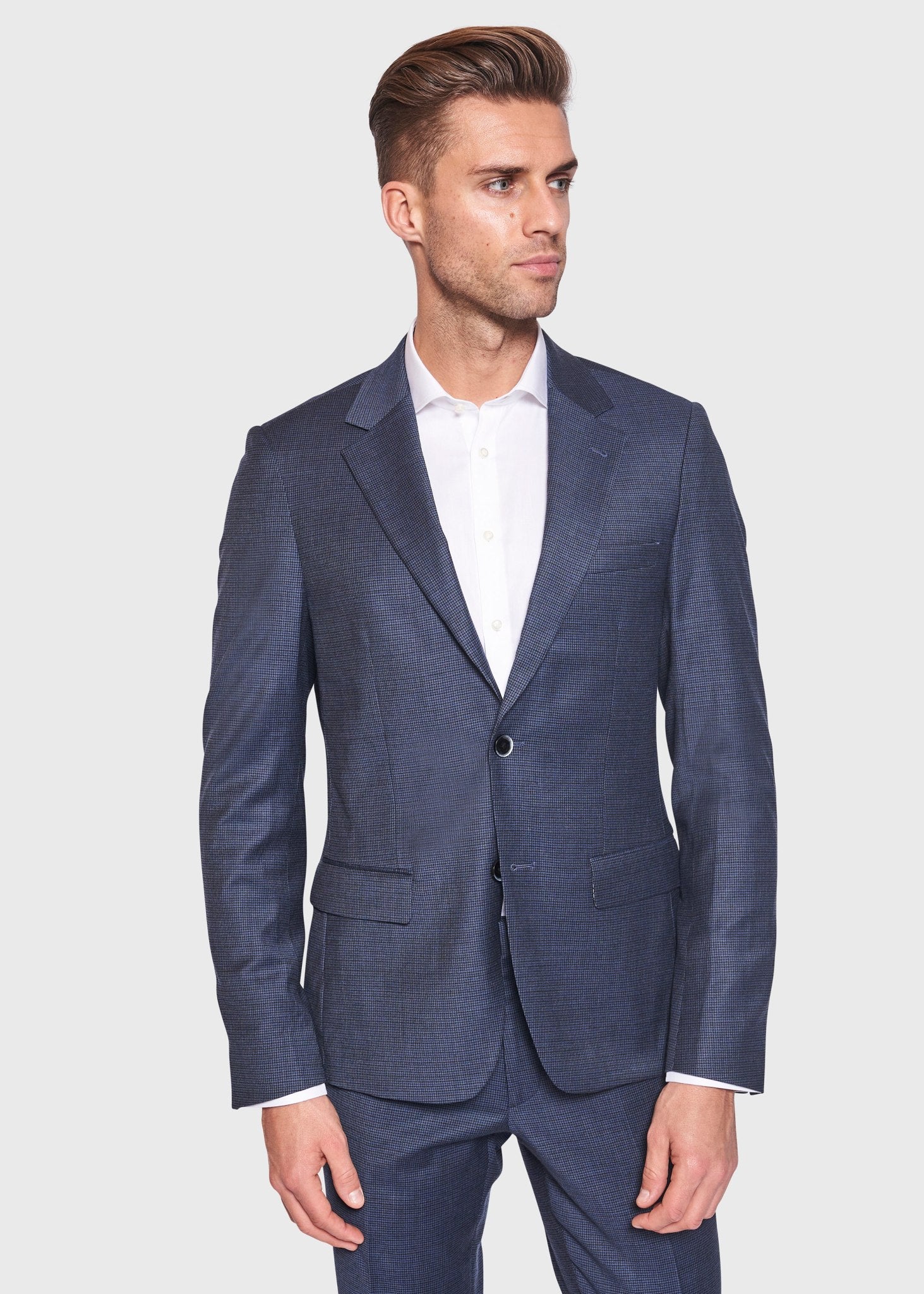 BS Matera Slim Fit Kavaj - Thunder