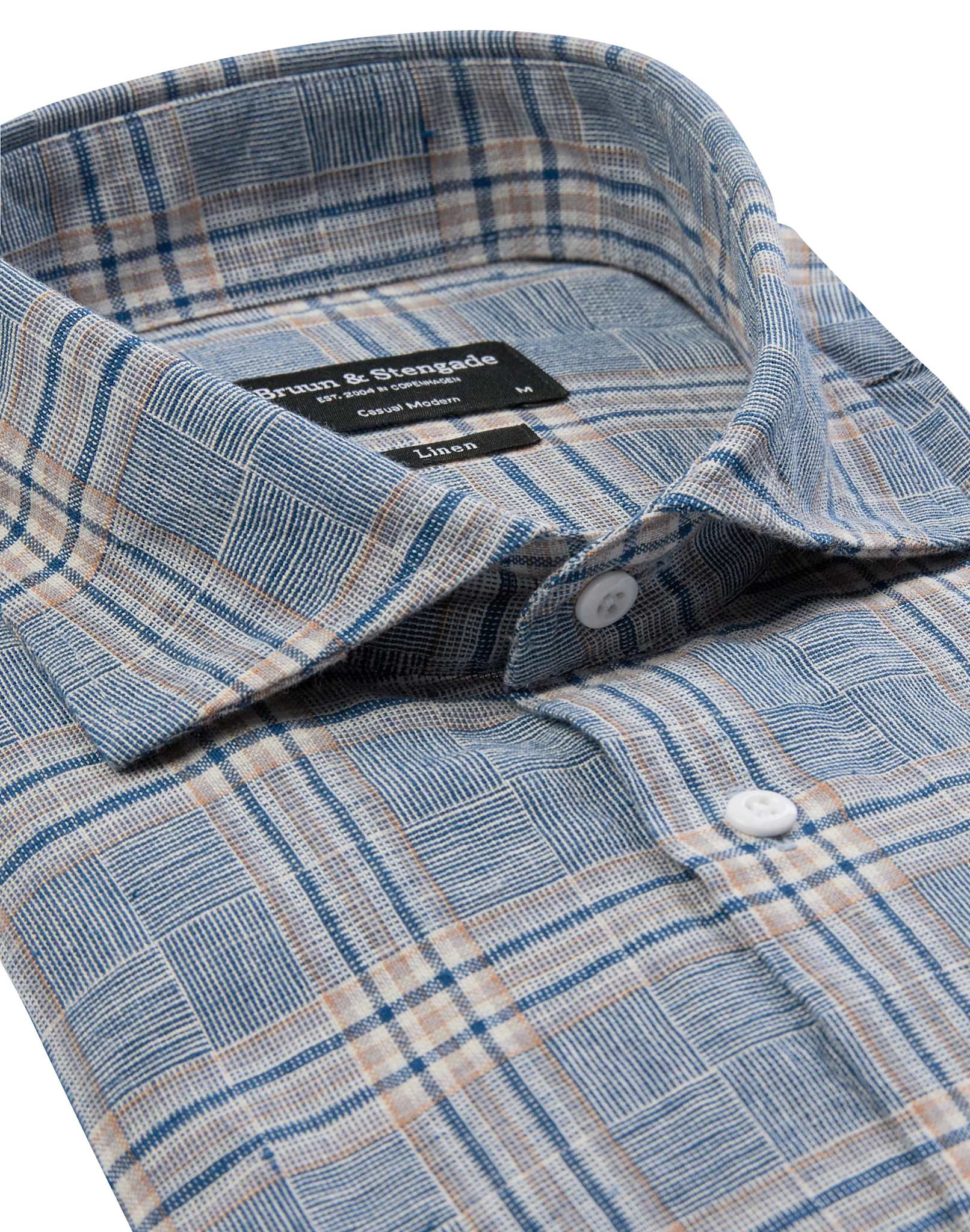 BS Mick Casual Modern Fit Skjorta - Blå