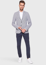 BS Milan Slim Fit Blazer - Navy