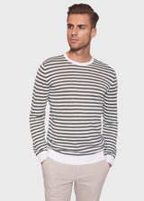 BS Mogensen Regular Fit Sticka - Green/White