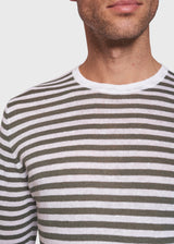 BS Mogensen Regular Fit Sticka - Green/White