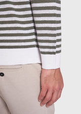 BS Mogensen Regular Fit Sticka - Green/White