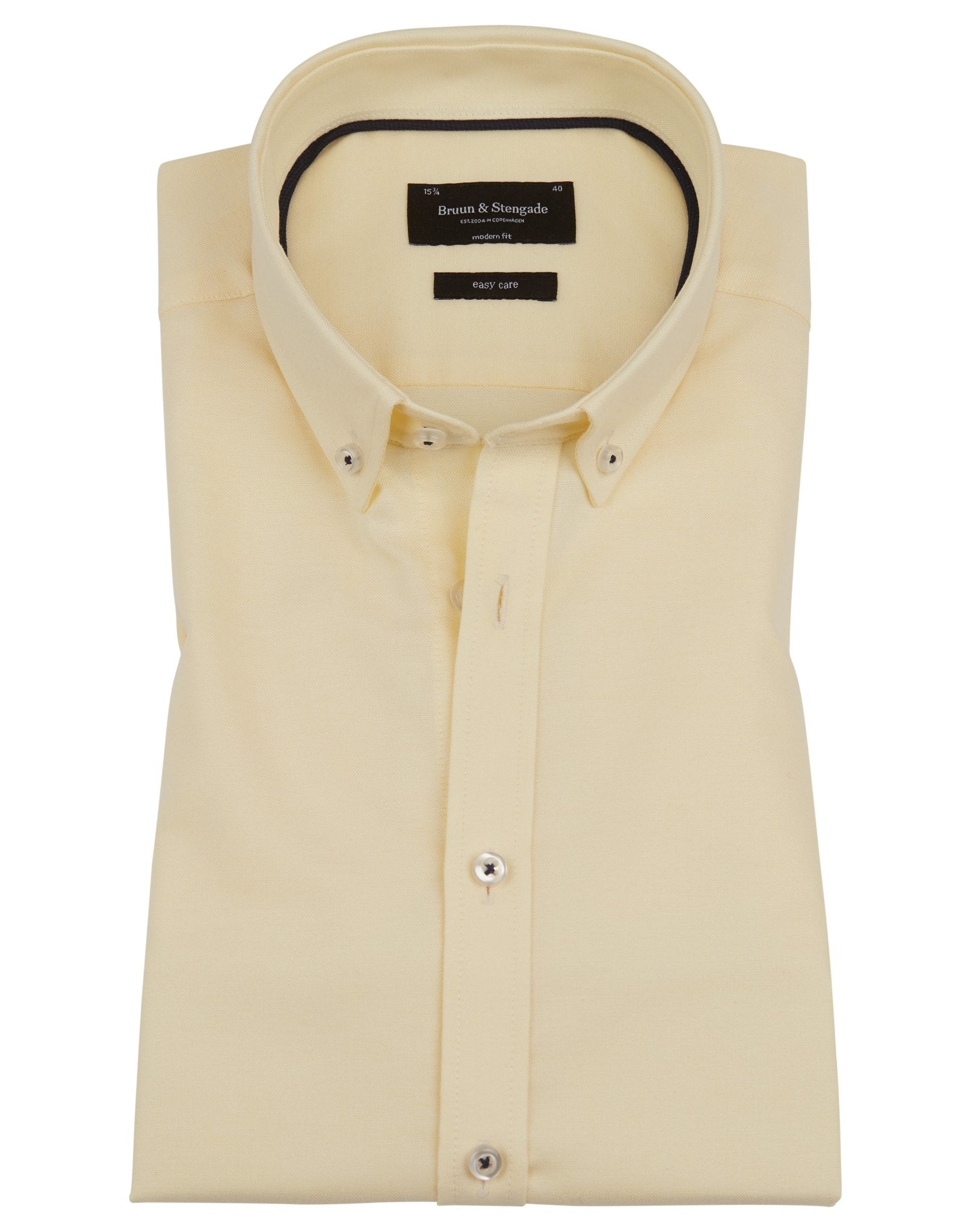 BS Muller Modern Fit Skjorta - Yellow
