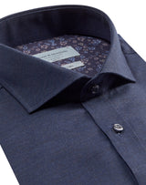 BS Muriqi Super Slim Fit Skjorta - Blue