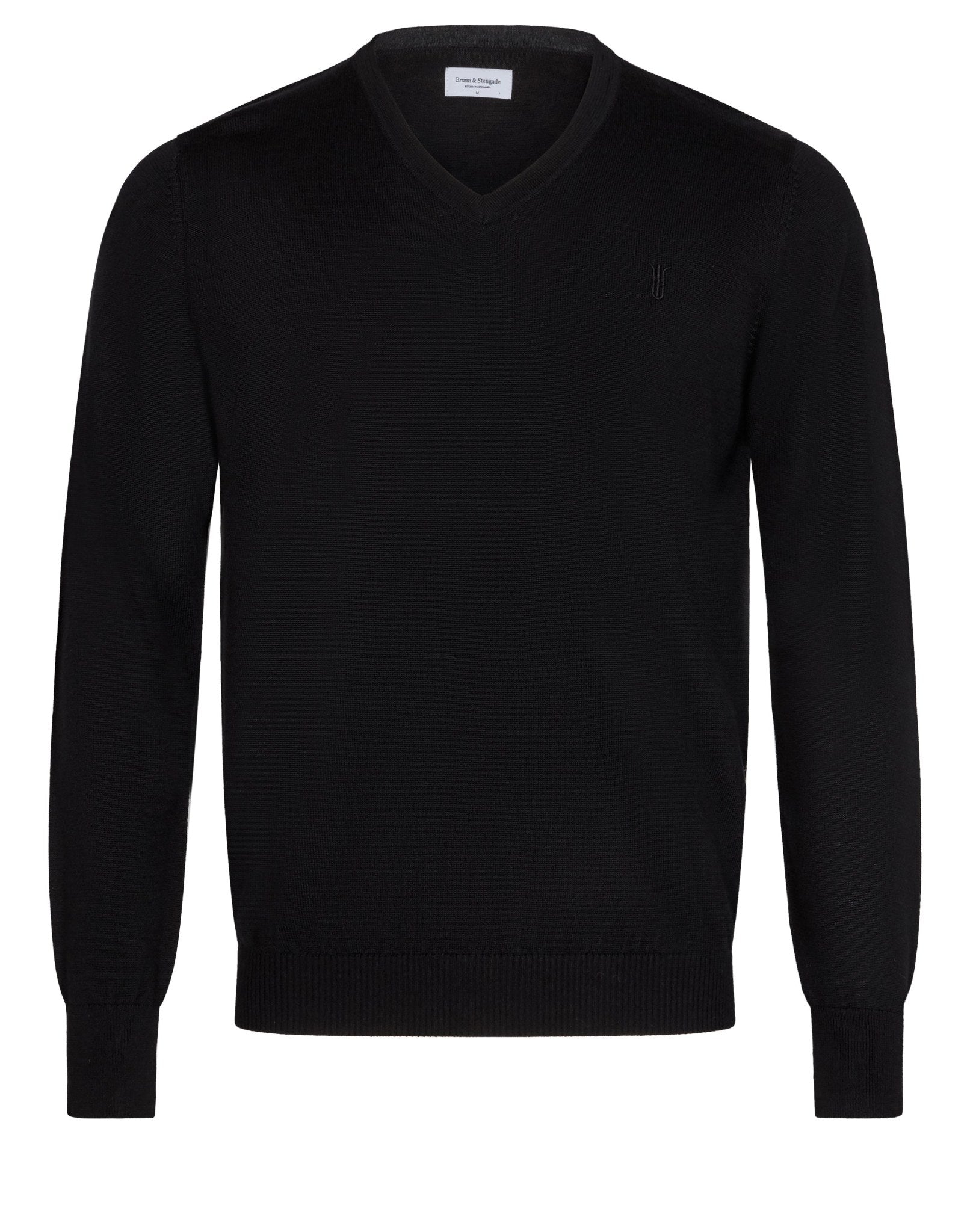 BS Neptune Regular Fit Stickad tröja - Black