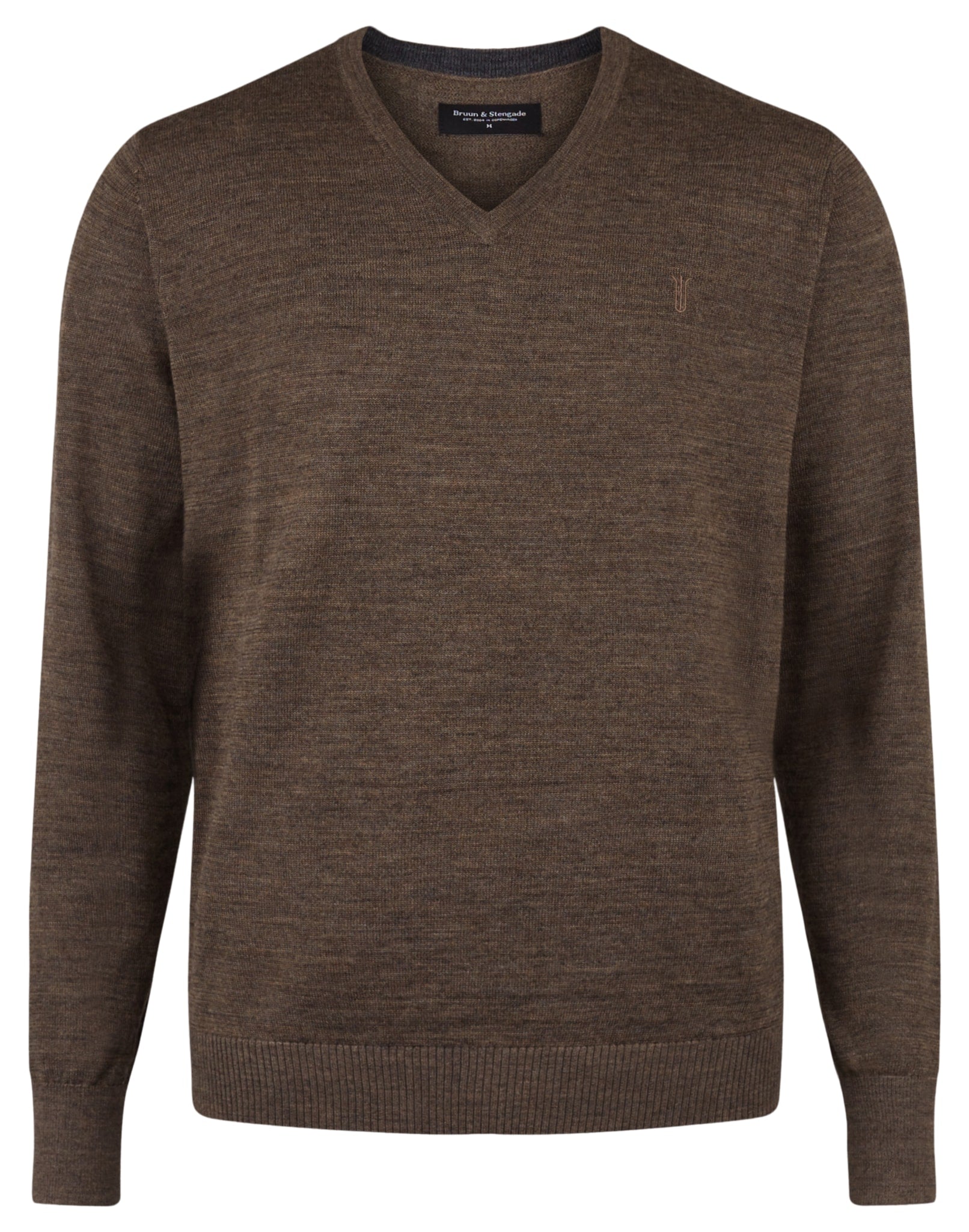 BS Neptune Regular Fit Stickad tröja - Brown