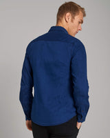 BS Lando Casual Modern Fit Skjorta - Indigo