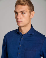 BS Lando Casual Modern Fit Skjorta - Indigo