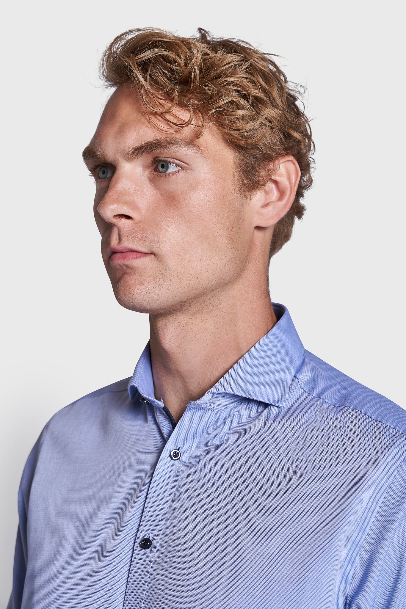 BS Origi Modern Fit Skjorta - Blue