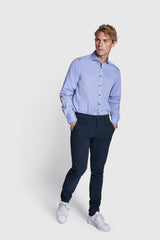 BS Origi Modern Fit Skjorta - Blue