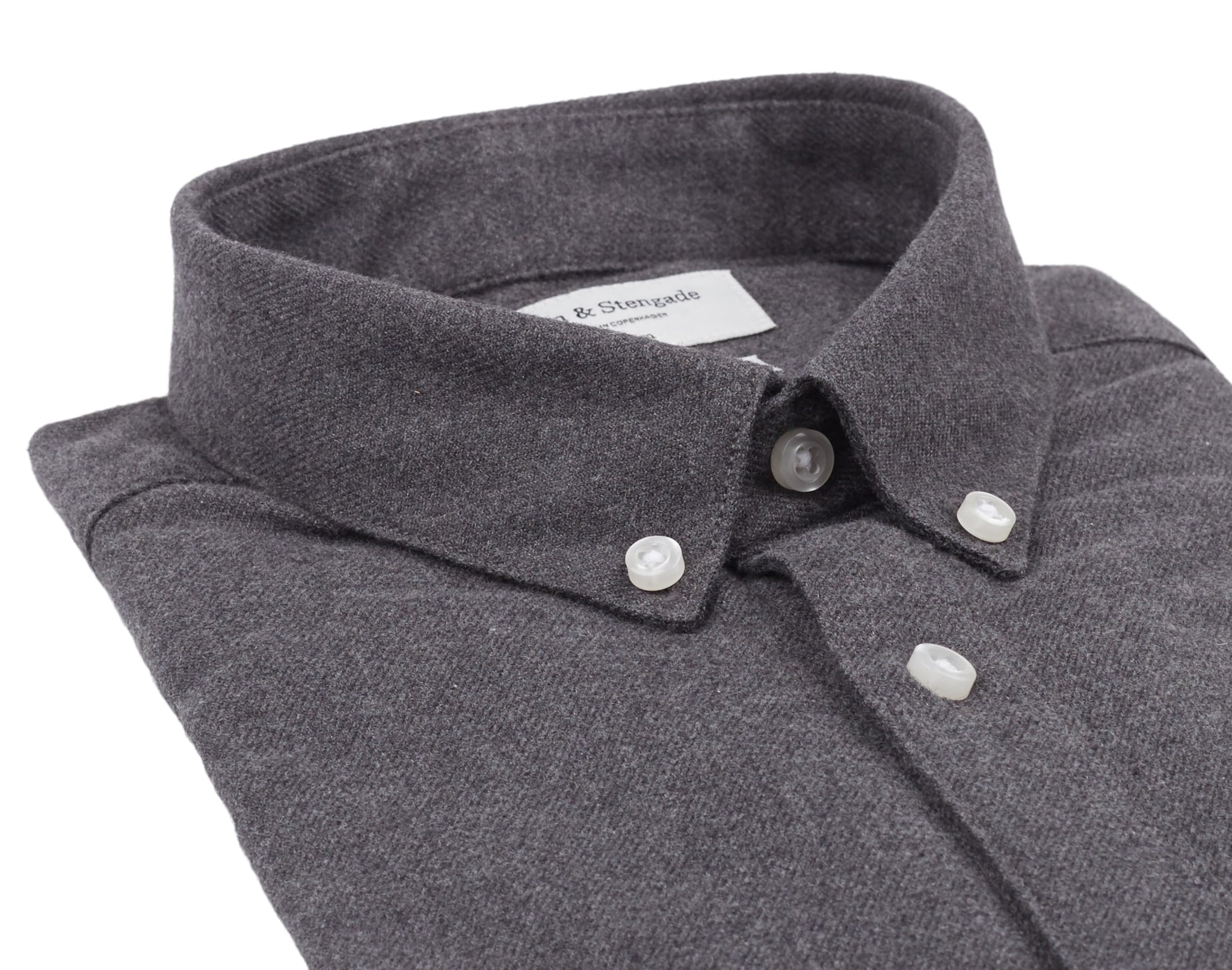 BS Osaka Slim Fit Skjorta - Grey