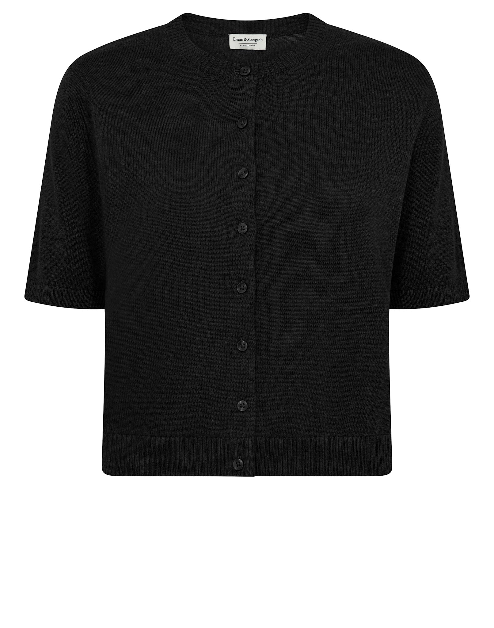 BS Ada Regular Fit Stickat - Black