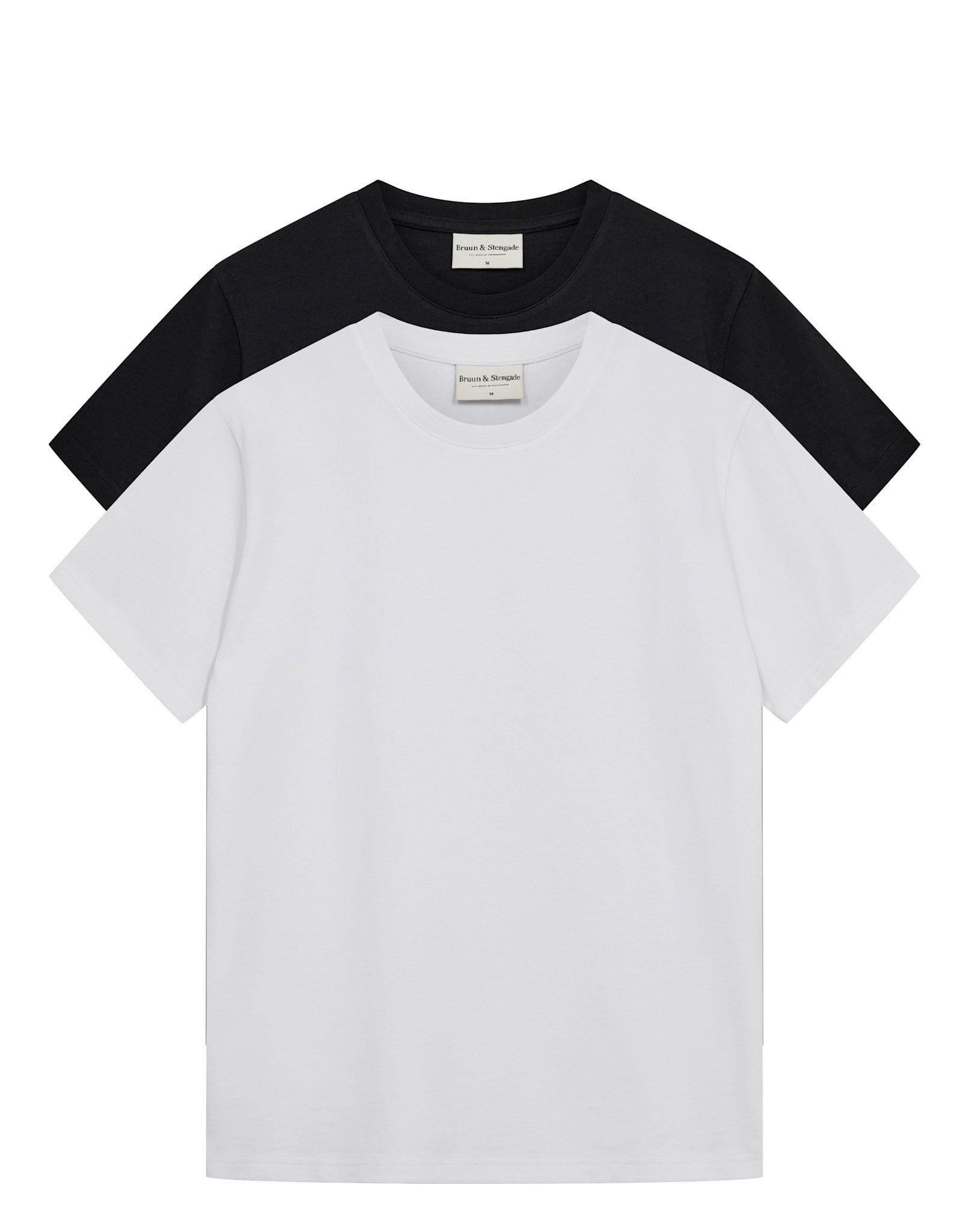 BS Stanley T-shirt Regular Fit - White & Black