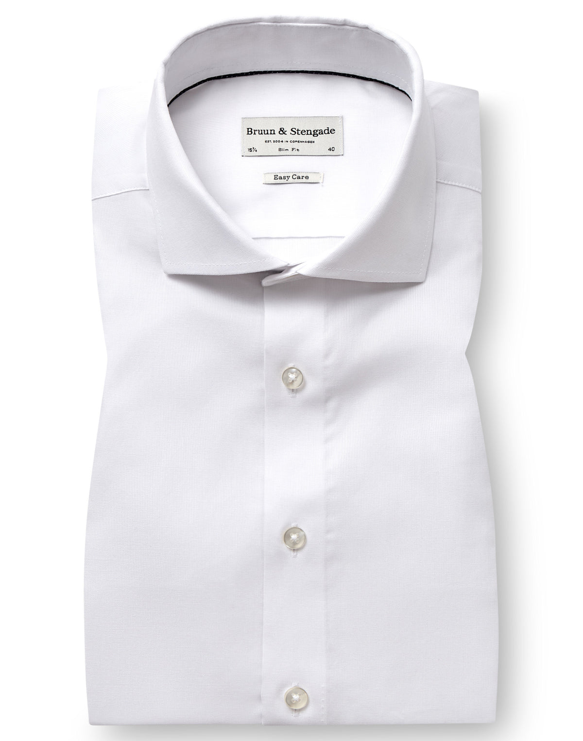 BS Wohleben Slim Fit Skjorta - White