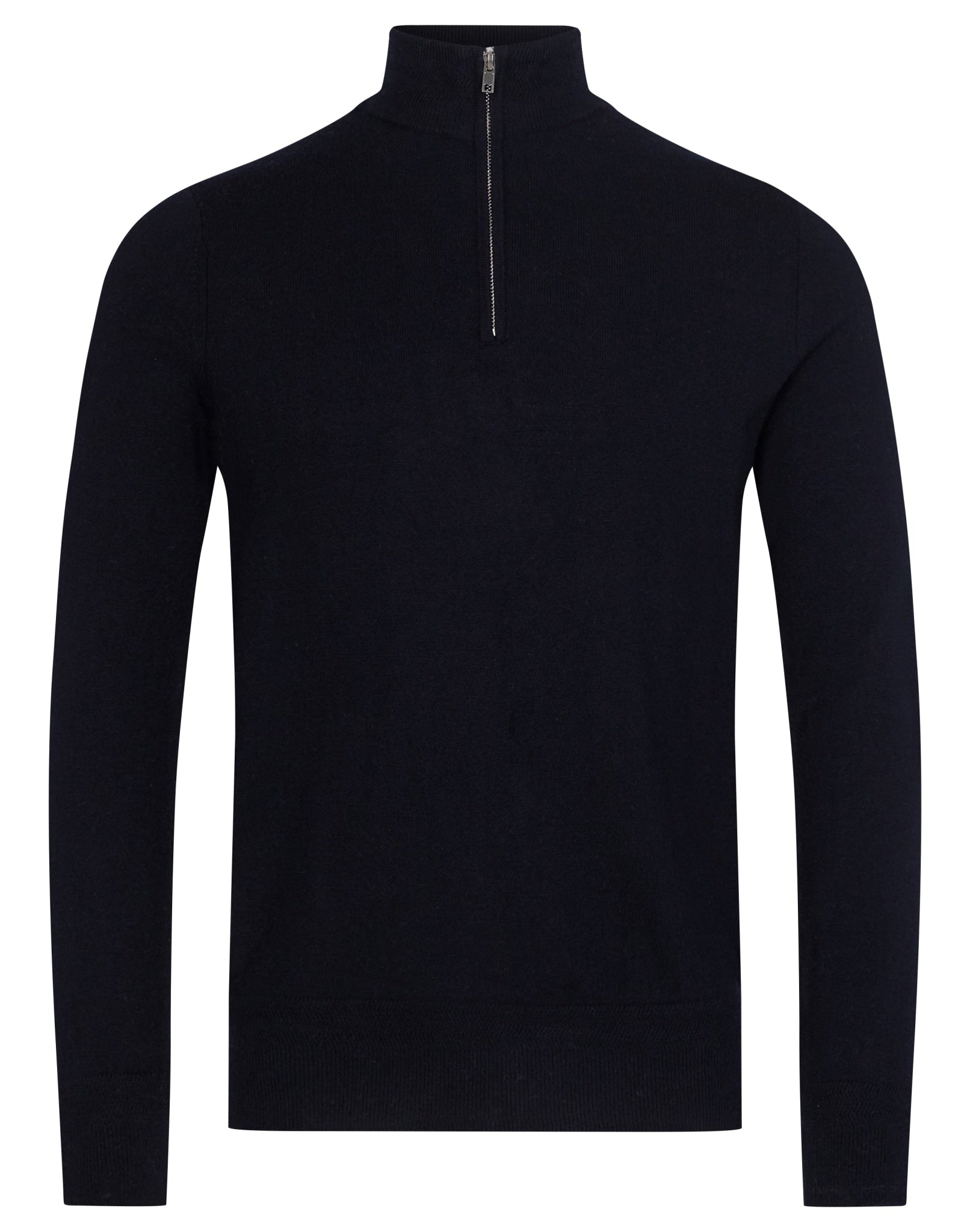 BS Paire Regular Fit Stickad Tröja - Marinblå